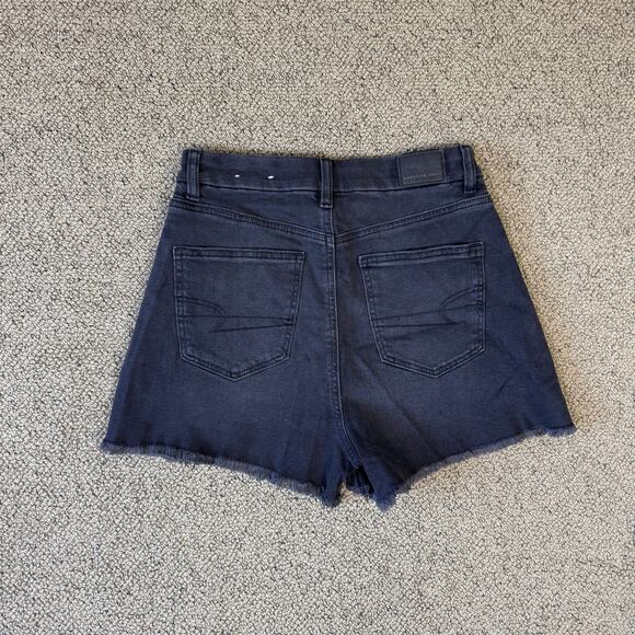 American Eagle Stretch Curvy Mom Denim Shorts US Women's 2 - Picture 3 of 8